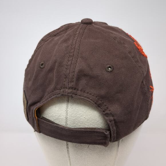 Kenworth Strapback Baseball Cap Brown One Size Adjustable Embroidered Dri-Duck - Picture 6 of 10